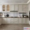 1385487 - Kitchen - 3D Interior Scene - French Style - 033 3D Max