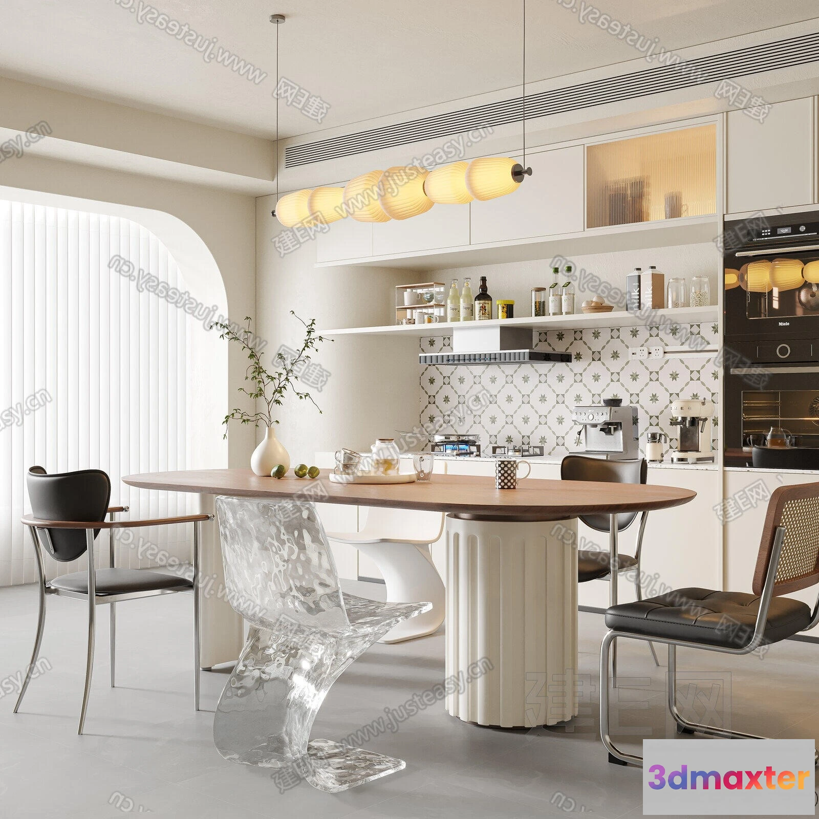 1385646 - Kitchen - 3D Models - 3D Interior Scenes - 076 3D Max