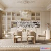 1385677 - Kitchen - 3D Interior Scene - French Style - 036 3D Max