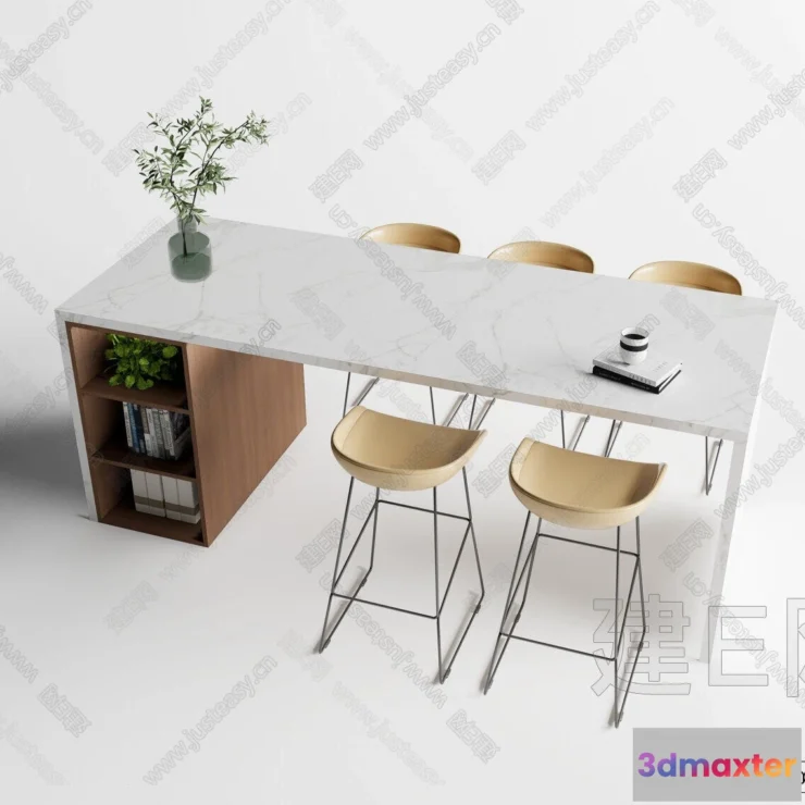 1386086 - Kitchen - 3D Models - 3D Interior Scenes - 083 3D Max