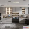 1386989 - Kitchen 3D Interior Scene - 3D Models - 002 3D Max