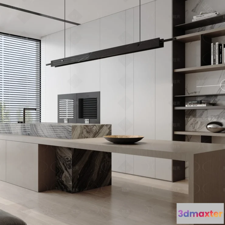 1387563 - Kitchen - 3D Models - 3D Interior Scenes - 105 3D Max