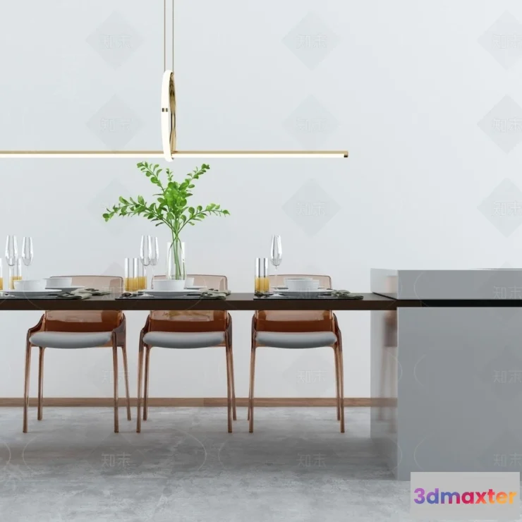 1387748 - Kitchen - 3D Models - 3D Interior Scenes - 108 3D Max