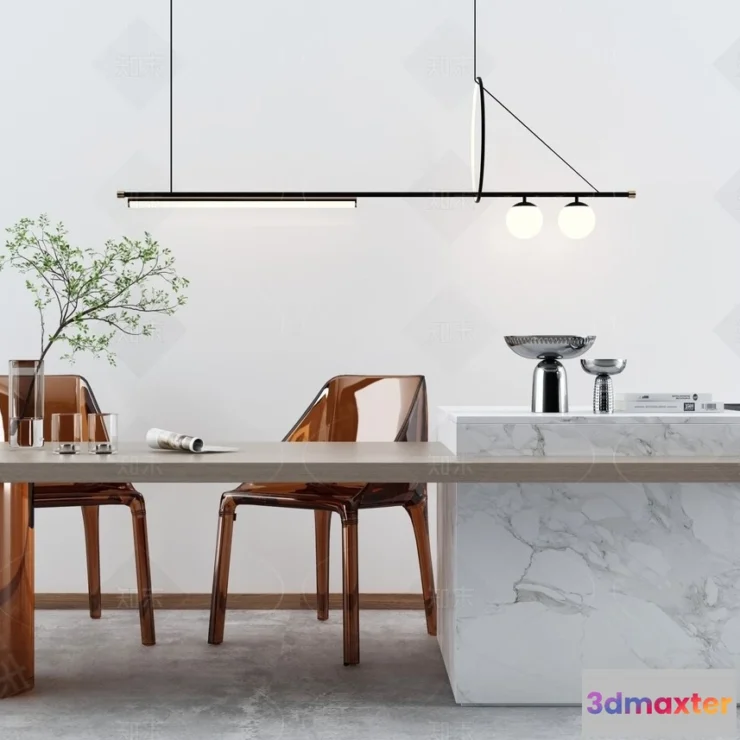 1387824 - Kitchen - 3D Models - 3D Interior Scenes - 109 3D Max