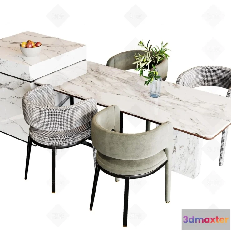 1387950 - Kitchen - 3D Models - 3D Interior Scenes - 111 3D Max