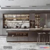 1388286 - Kitchen 3D Interior Scene - 3D Models - 021 3D Max