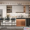 1388422 - Kitchen 3D Interior Scene - 3D Models - 023 3D Max