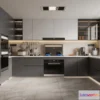 1388566 - Kitchen - Modern Style Interior 3D Scenes - 050 3D Max