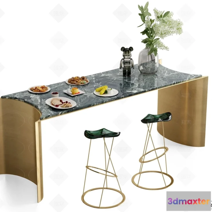 1388613 - Kitchen - 3D Models - 3D Interior Scenes - 121 3D Max