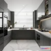 1388695 - Kitchen - Modern Style Interior 3D Scenes - 052 3D Max