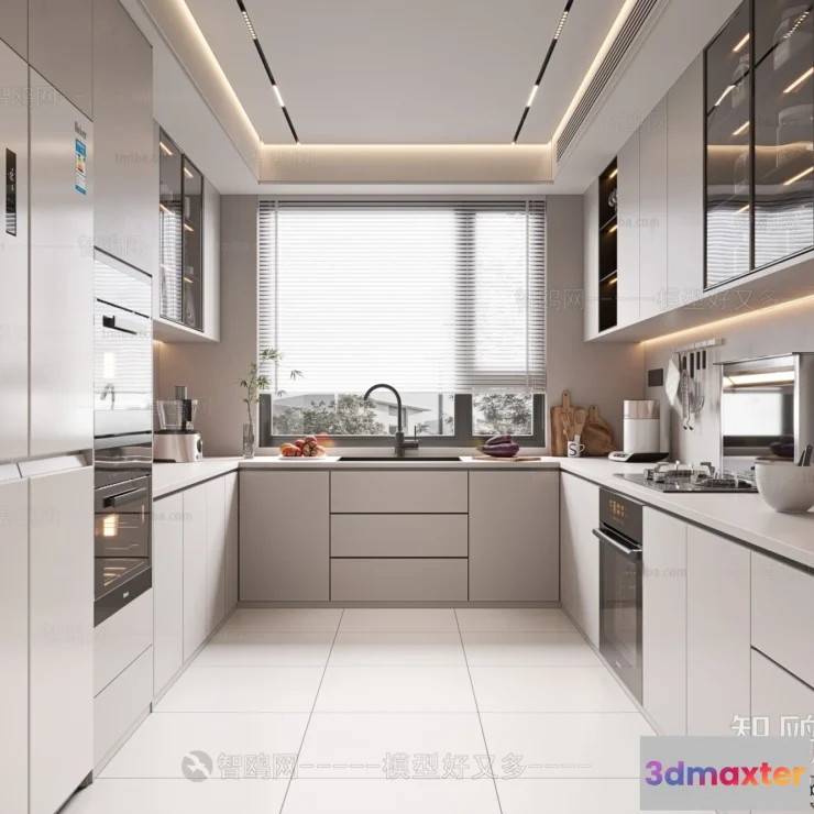 1389565 - Kitchen - 3D Models - 3D Interior Scenes - 135 3D Max