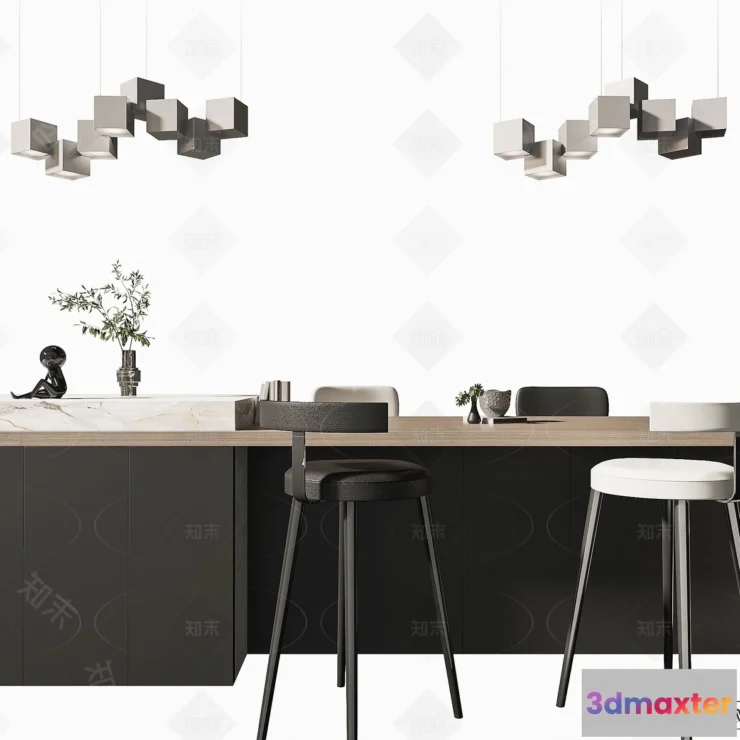 1389631 - Kitchen - 3D Models - 3D Interior Scenes - 136 3D Max