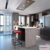 1389686 - Kitchen - Modern Style Interior 3D Scenes - 067 3D Max