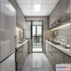 1390078 - Kitchen - Minimalist Style - 3D Interior Scene - 007 3D Max