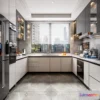 1390131 - Kitchen - Modern Style Interior 3D Scenes - 074 3D Max