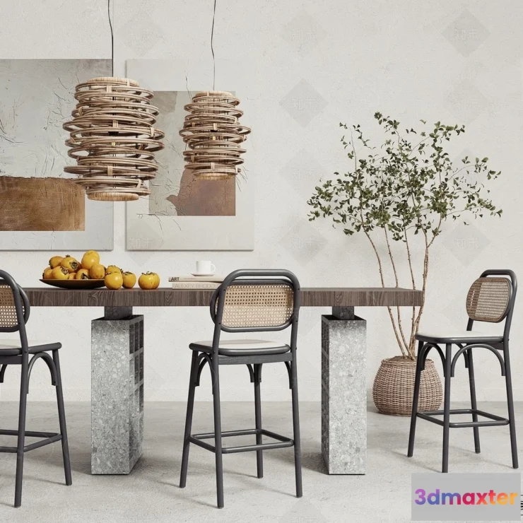 1390139 - Kitchen - 3D Models - 3D Interior Scenes - 144 3D Max