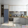 1390280 - Kitchen - Modern Style Interior 3D Scenes - 076 3D Max