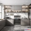 1390385 - Kitchen 3D Interior Scene - 3D Models - 052 3D Max