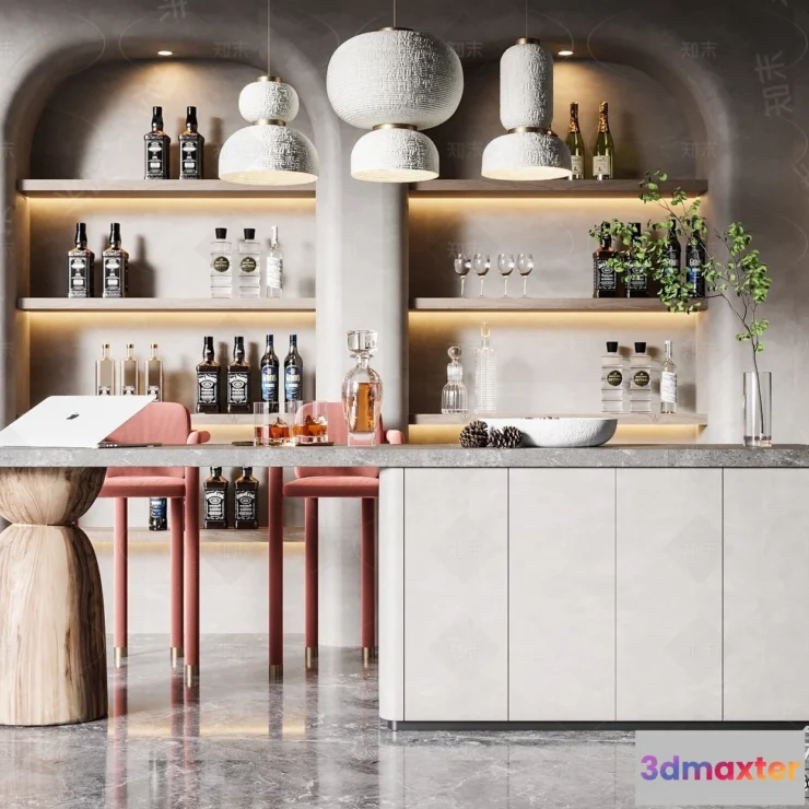 1390467 - Kitchen - 3D Models - 3D Interior Scenes - 149 3D Max