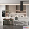 1390469 - Kitchen - Modern Style Interior 3D Scenes - 079 3D Max