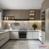 1390587 - Kitchen - 3D Interior Scene - Luxury Style - 002 3D Max