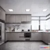 1391036 - Kitchen - Minimalist Style - 3D Interior Scene - 022 3D Max