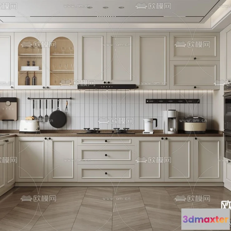 1391278 - Kitchen - 3D Models - 3D Interior Scenes - 162 3D Max