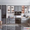 1391296 - Kitchen - Minimalist Style - 3D Interior Scene - 026 3D Max