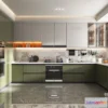 1391422 - Kitchen - Modern Style Interior 3D Scenes - 094 3D Max