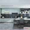 1580402 - Luxury Style Interior 3D Blocks - Kitchen 3D Model - 271 3D Max