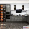 1580404 - Luxury Style Interior 3D Blocks - Kitchen 3D Model - 272 3D Max
