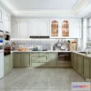 1580442 - Nordic Style Interior 3D Blocks - Kitchen 3D Model - 434 3D Max