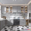 1580450 - Nordic Style Interior 3D Blocks - Kitchen 3D Model - 438 3D Max