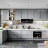 1580472 - Nordic Style Interior 3D Blocks - Kitchen 3D Model - 449 3D Max