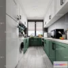 1580478 - Nordic Style Interior 3D Blocks - Kitchen 3D Model - 452 3D Max