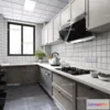1580480 - Nordic Style Interior 3D Blocks - Kitchen 3D Model - 453 3D Max
