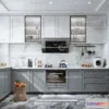1580498 - Nordic Style Interior 3D Blocks - Kitchen 3D Model - 462 3D Max