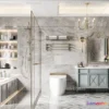 1580542 - Europe Style Interior 3D Blocks - Kitchen 3D Model - 309 3D Max