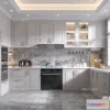 1580548 - Europe Style Interior 3D Blocks - Kitchen 3D Model - 312 3D Max