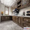 1580556 - Europe Style Interior 3D Blocks - Kitchen 3D Model - 316 3D Max