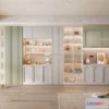 1580602 - Morandi Style Interior 3D Blocks - Kitchen 3D Scene - 215 3D Max
