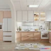 1580608 - Morandi Style Interior 3D Blocks - Kitchen 3D Scene - 218 3D Max