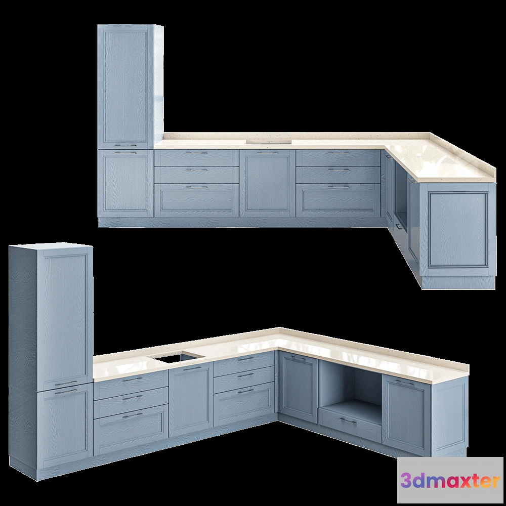 1645870 - Geos Ideal - Kitchen Alegry 3D Max