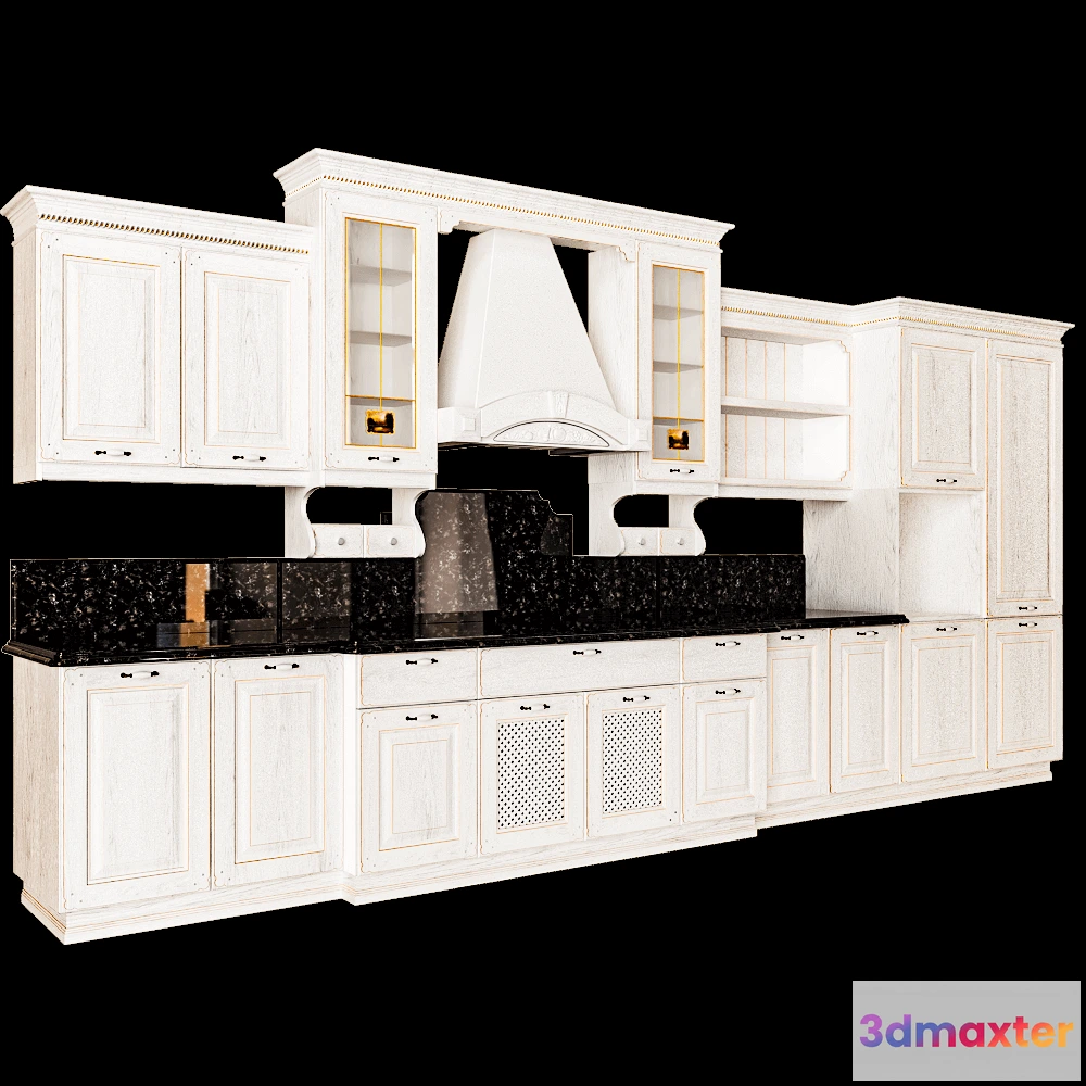1645878 - Geos Ideal - Kitchen Estelle 3D Max