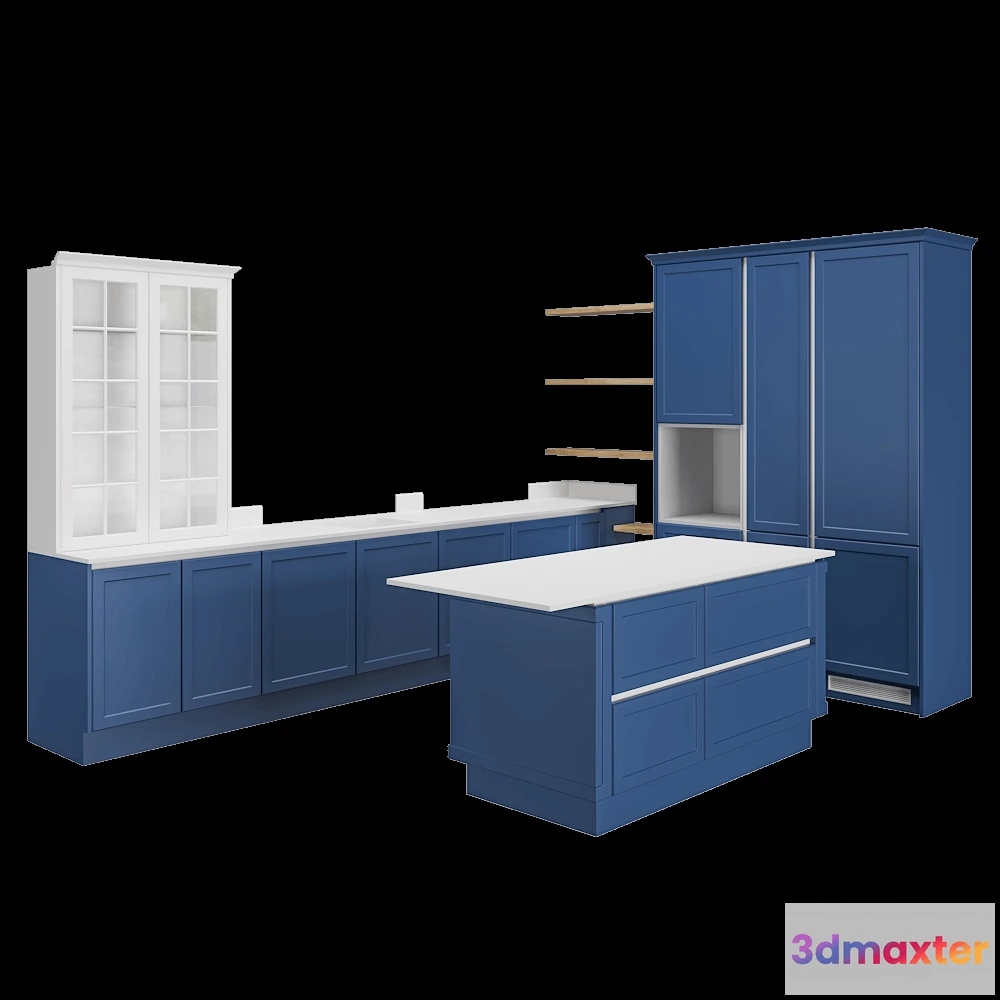 1645884 - Geos Ideal - Kitchen Pickardi 3D Max