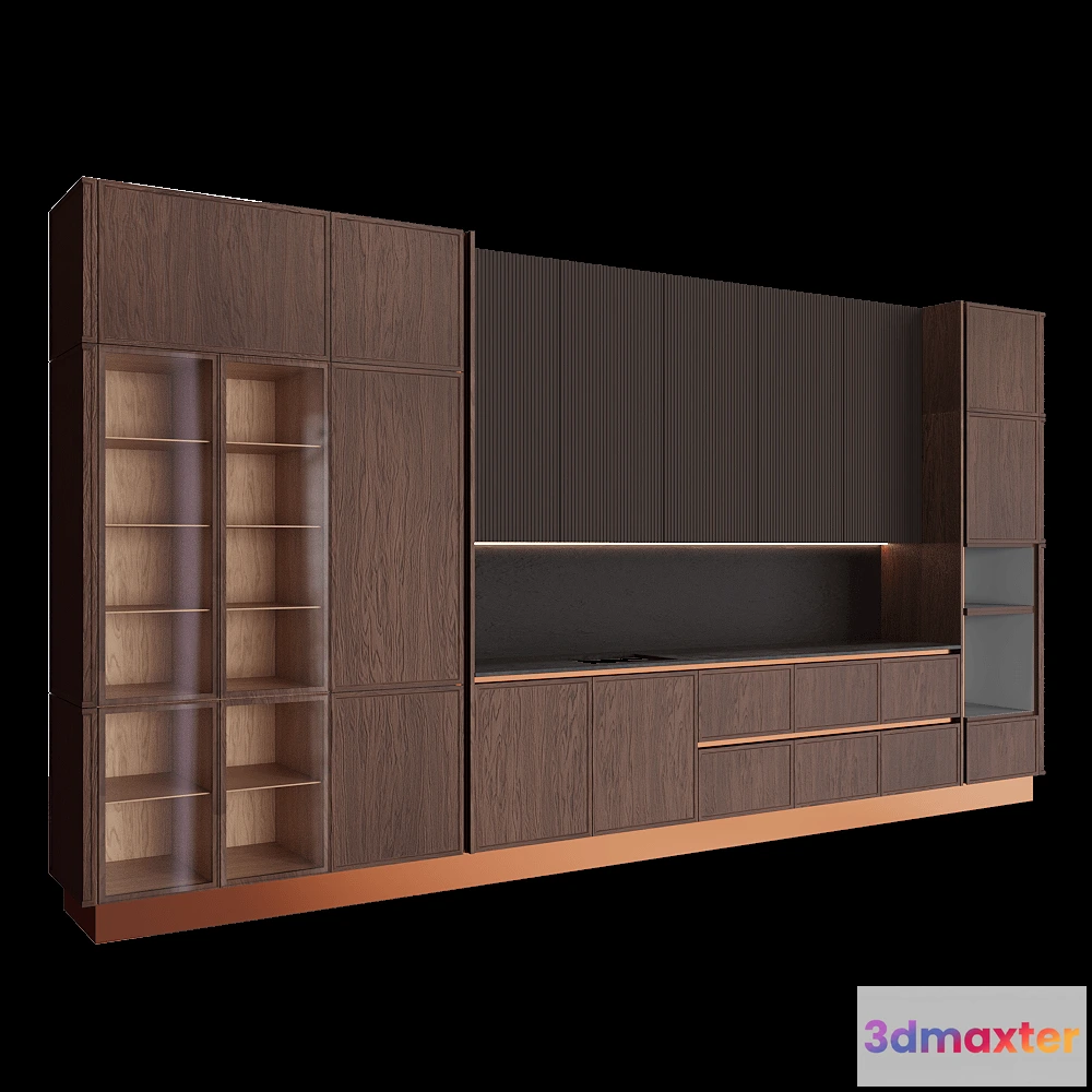 1645888 - Geos Ideal - Kitchen Petra 3D Max