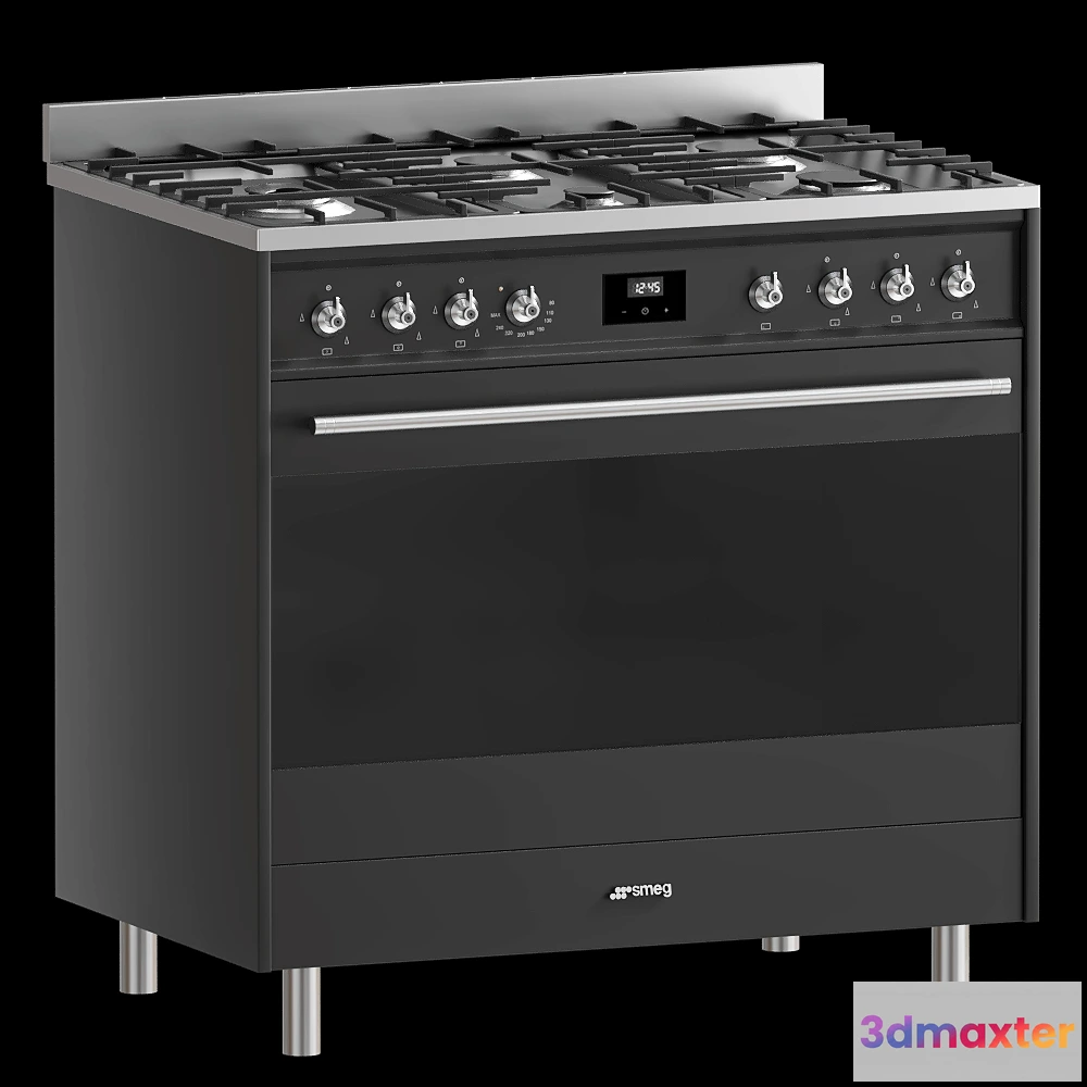 1645904 - Smeg - Gas CLASSICA C95GMCA9-1 3D Max