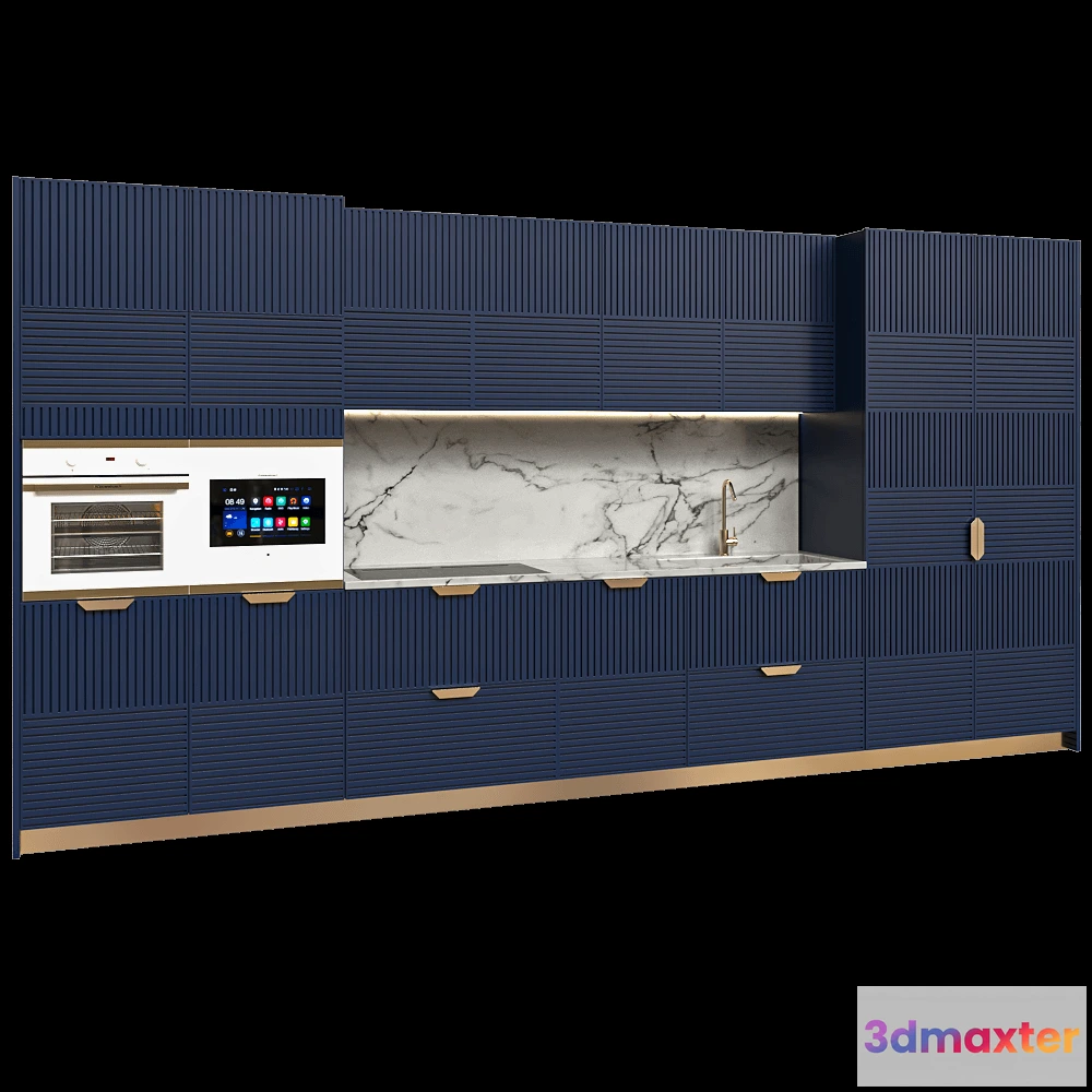 1645922 - TM Italia - Kitchen MIUCCIA COMPOSIZIONE LINEARE 3D Max