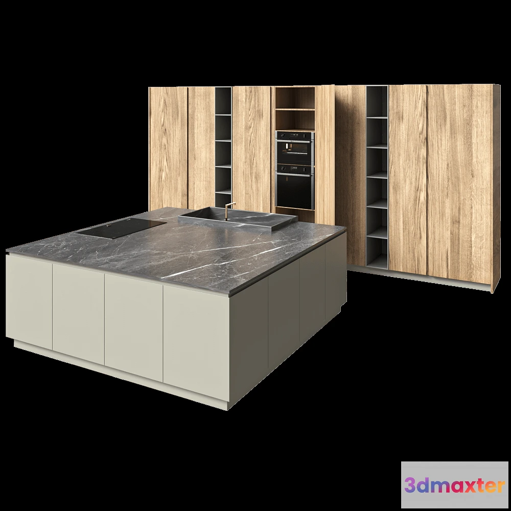1645942 - TM Italia - Kitchen T45 3 3D Max