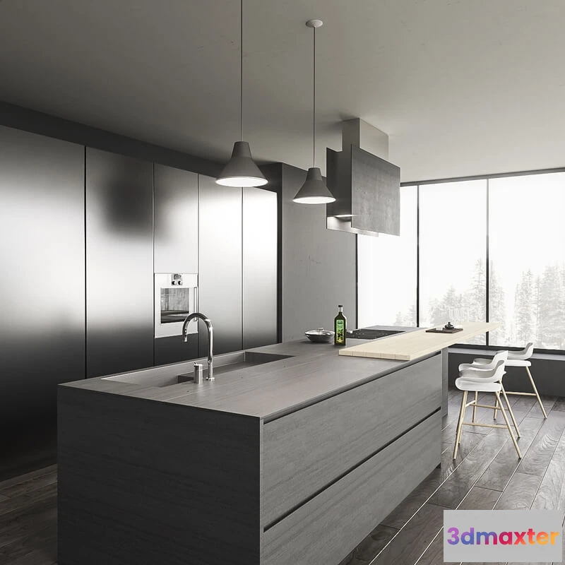 1646005 - kitchen - Kitchen Blade 3D Max